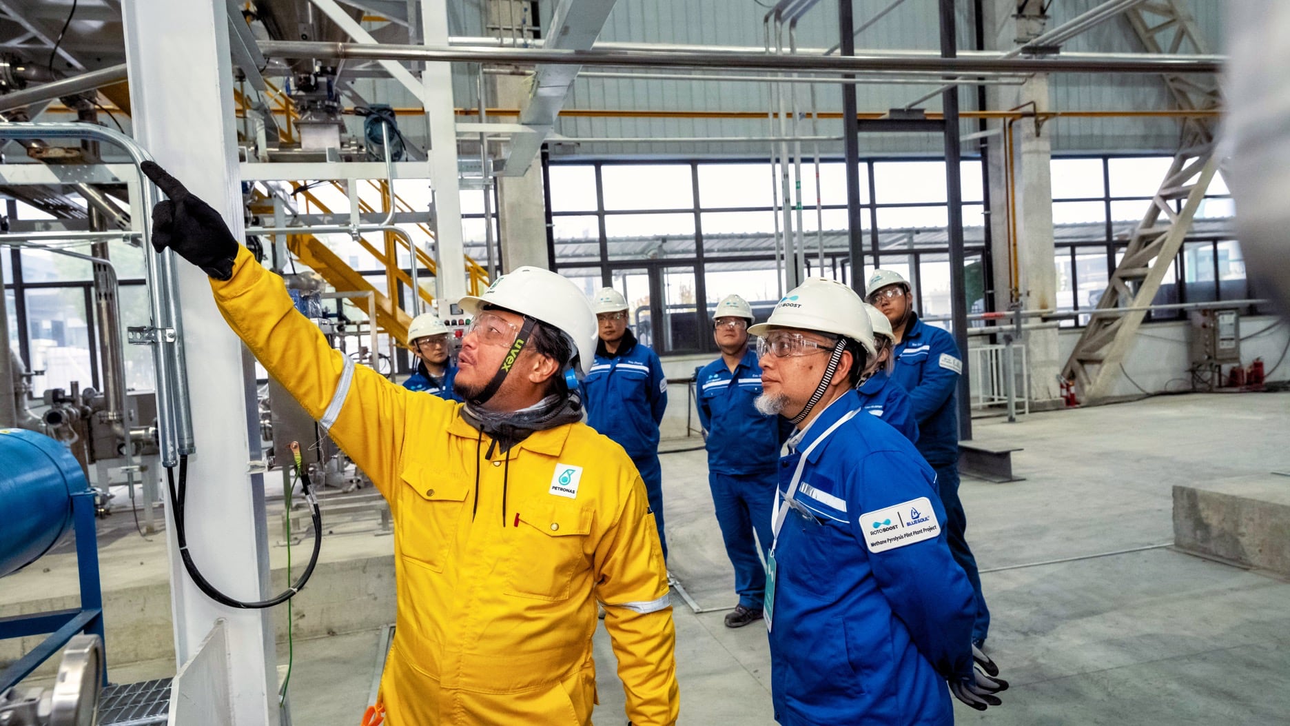 ROTOBOOST and PETRONAS Unveil Groundbreaking Natural Gas to Hydrogen and Graphite Pilot Plant